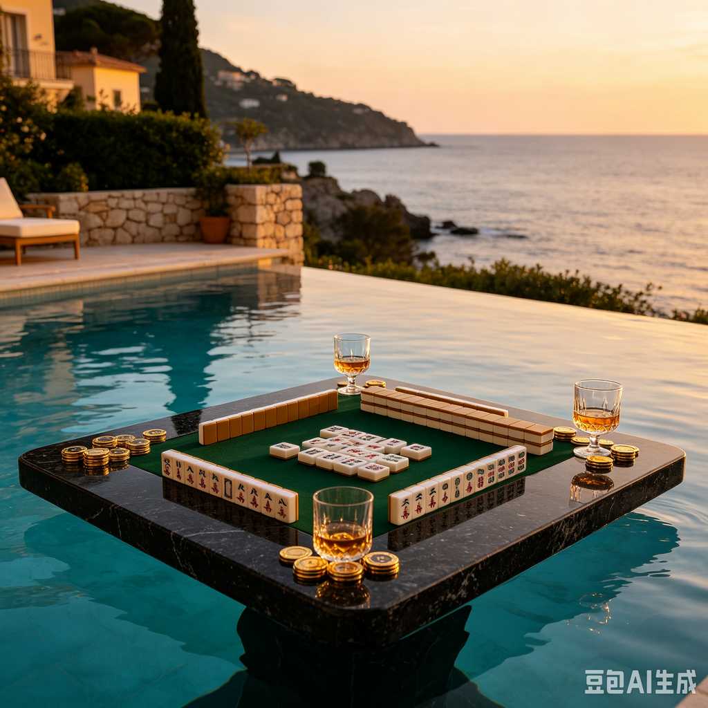 outdoor mahjong game set