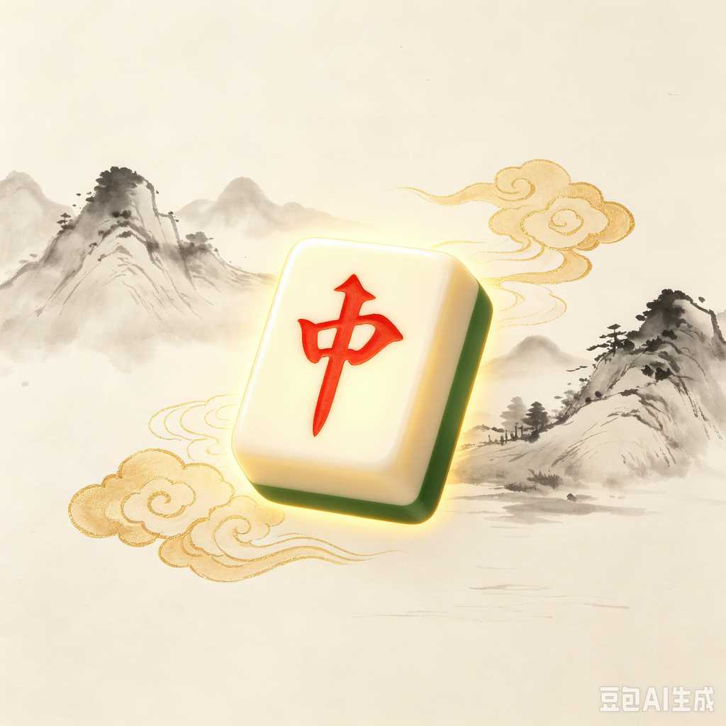 clear transparent mahjong tiles