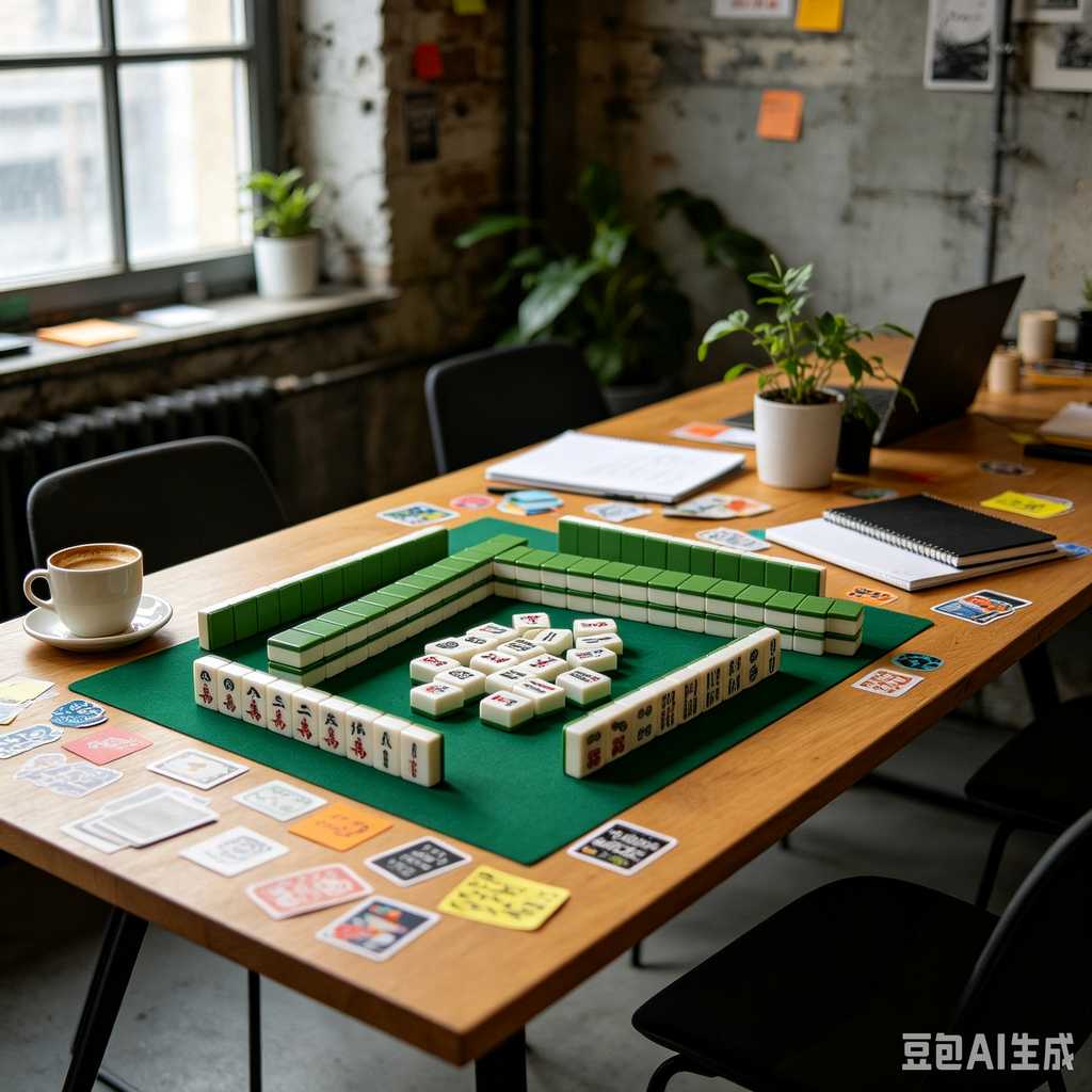 custom artwork mahjong set