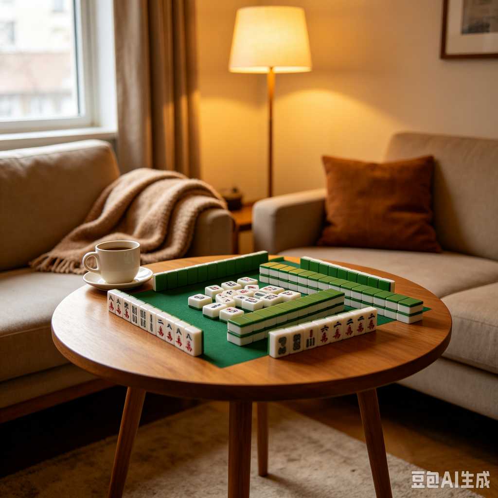 premium compact mahjong set