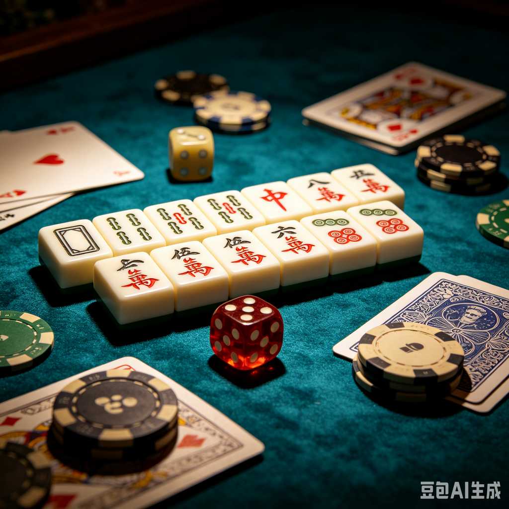 lightweight mahjong tile set
