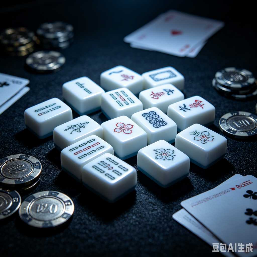 metallic finish mahjong set